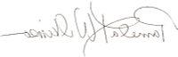 Pam Wilkinson Signature